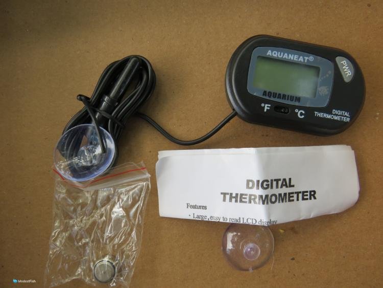 Digital Aquarium Thermometer Aquarium Wassertemperatur Praktisch Detekt °C/°F dn 